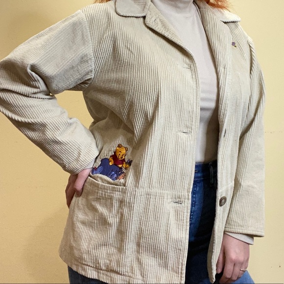 winnie the pooh corduroy jacket